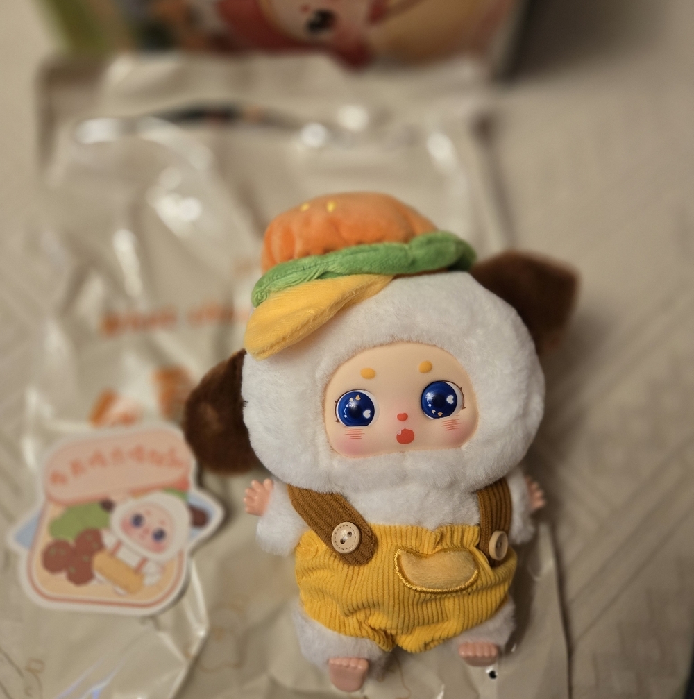 Charming Bean Baby What Should I Eat Keychain- Confirmed
